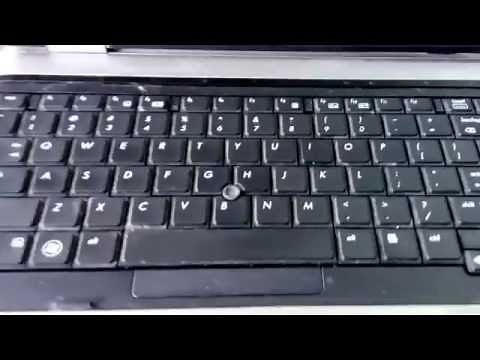 DIY : HP ProBook Laptop Keypad & CMOS battery replacement.