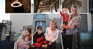Krstićima kuću progutao požar, sa 8 dece ostali na ulici u donjem vešu: Sad su bez kupatila, spavaju u jaknama