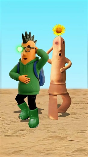 😱 Railroad Crossing Doll Turns Into a Haniwa! #shorts #fumikiri