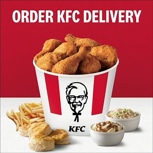 While dates are cancelled, our delivery guys are always available to take your order home. #KFCDelivery Order by going to www.fooddelivery.sr or download the app by clicking the link below: https://fooddelivery.app.link/gXhywVxs9N | KFC