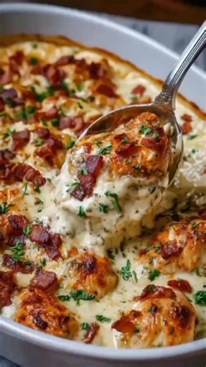 🧀 Easy Keto Crack Chicken Recipe 🕒 Total Time: 30 minutes 🍗 Servings: 4 --- 🧂 Ingredients: 2 tbsp butter 1 lb (450g) boneless skinless chicken breasts (cut into cubes or shredded cooked chicken) 1 tsp garlic powder 1 tsp onion powder 1/2 tsp paprika Salt and pepper, to taste 8 oz (225g) cream cheese, softened 1/2 cup chicken broth 1/2 cup heavy cream 1 cup shredded cheddar cheese 4 slices cooked bacon, crumbled Video to recipes #LowCarbKetoRecipes #ketoforbeginners #lowcarb #lowcarbrecipe | 