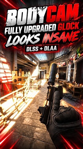 Fully Upgraded Glock Looks INSANE in Bodycam 😳🔥 | DLSS + DLAA Ultra Realistic FPS 4K