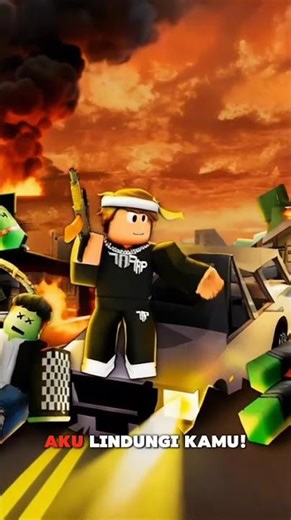 🔥 BROOKHAVEN ZOMBIE APOCALYPSE! Kota Hancur Total?! (Roblox Roleplay Indonesia) #Brookhaven