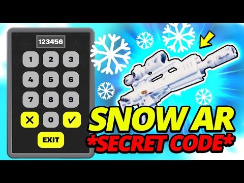 How to EASILY GET Snow Assault Rifle SECRET CODE in Fortnite 1V1 WITH EVERY GUN