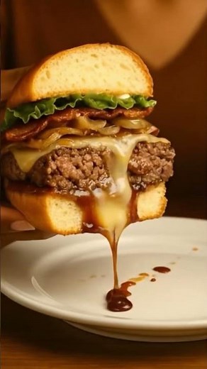Half Pound Bacon Cheeseburger Melt — burgers near me lunch near me