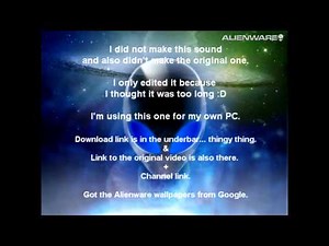 Alienware Computer Startup Sound #2