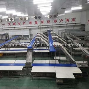[Hot Item] CE Standard Automatic Meat Beef Cutting Processing Belt Conveyor for Slaughter House