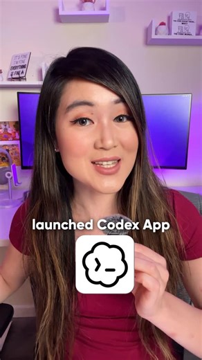 Maddy • Software Engineer on Instagram: "Introducing Codex App, @openai’s new desktop command center for managing multiple coding agents in parallel! ~~~~ 💻 Follow @madeline.m.zhang for tech & ai news, insights, and memes ~~~~ 🏷️ #aitools #codex #ai #openai #softwareengineer"