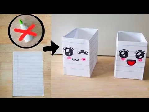 DIY Paper Box | Easy Origami Box Tutorial | How to make a Box (No Glue)