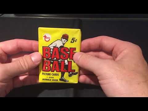 1976 & 1968 Topps Baseball pack break