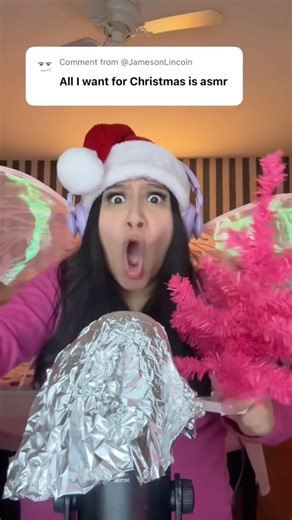 🎄🎁 MERRY COCOMAS TO ALL MY COCONUTS!!! ❤️ #asmr #asmrfairy #funny #shorts #youtubeshorts #youtube