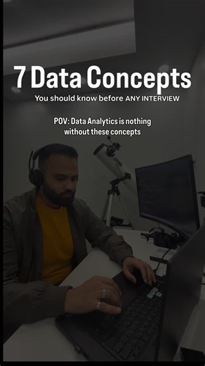 Saurabh Deswal on Instagram: "✅1)Data Cleaning (Data Quality) You should know how to handle: • Missing values (nulls) • Duplicates • Incorrect data types • Outliers Common interview ask: How would you clean messy sales data? ✅ 2) SQL Joins (Very Important) Understand the difference between: • INNER JOIN • LEFT JOIN • RIGHT JOIN • FULL OUTER JOIN Common interview ask: “Why does LEFT JOIN create more rows sometimes? ✅ 3) Aggregations + Grouping Know how to summarize data using: • COUNT, SUM, AVG, 