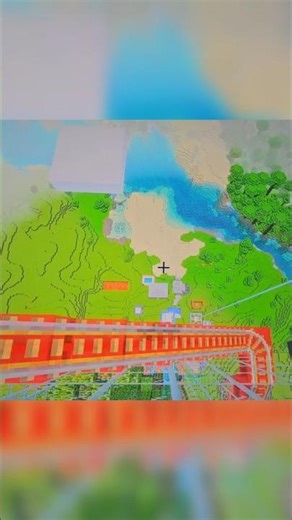 Bungee Jumping from the Sky Zoo 🪂 #minecraft