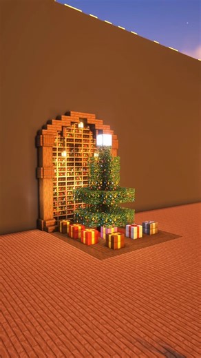 Minecraft Christmas Tree Build 🎄
