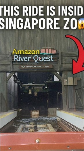 This Ride Is Inside Singapore 😱 | Amazon River Quest