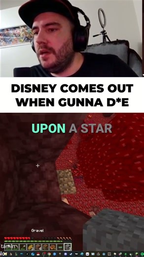 Minecraft chase turns into a Disney song! #shorts