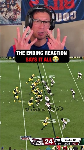 Bro's reaction was PEAK comedy 😭 #shorts #nfl