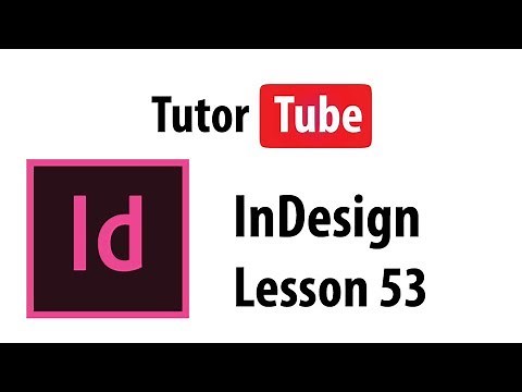 InDesign Tutorial - Lesson 53 - Exporting SWF Flash Documents