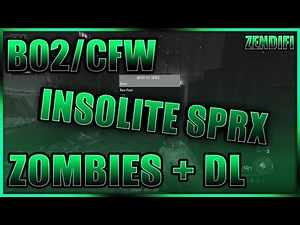 *BO2* INSOLITE MOD MENU ZOMBIES HOST MOD MENU [CFW/SPRX] | SHOWCASE w/ FREE DOWNLOAD!