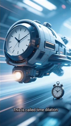 Time Dilation Einstein's Relativity in Action #universe