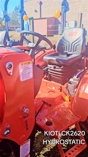 THE KIOTI Tractor CK2620 HYDROSTATIC TRACTOR WITH LOADER. 25HP LIFTS OVER 1800 LBS 4 WHEEL DR COMPACT SIZE WITH FULL SIZE PERFORMANCE. $21950 AND FINANCING UP TO 84 MONTHS WITH NO EARLY PAY OFF PENALTY. 601-477-8578 OR TEXT 601-978-0693 WWW.ELLISVILLEAUTOSUPPLY.COM | Ellisville Auto Supply