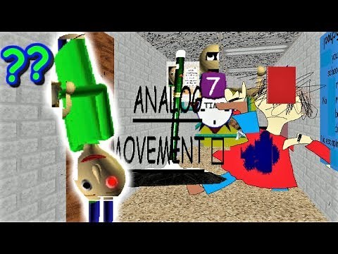 GOTTA SWEEP INFINITELY SWEEPS.. FOREVER!! | Baldi's Basics MOD: Baldi Broken 1.1