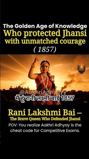 Jhansi’s Last Stand: Why Rani Laxmi Bai Fought with Unmatched Bravery #RaniLaxmiBai #JhansiKiRani
