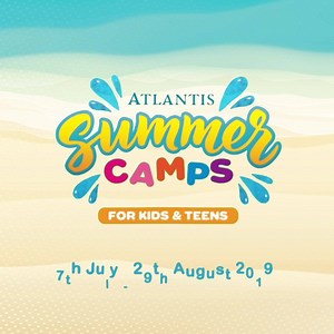 Enjoy free pool & beach access while your children experience six camps filled with fun, non-stop adventure and memories while making new friends, until 29th August 2019 ☀️💦☺️ | Atlantis, The Palm