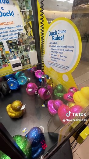 Replying to @Charlotte Day 26 of playing the lucky duck claw machine! #clawmachine #winning #arcadegames #arcadehacks #clawcraziness #clawcrazy #onlinearcade #gaming #keymaster #coinpusher #fyp