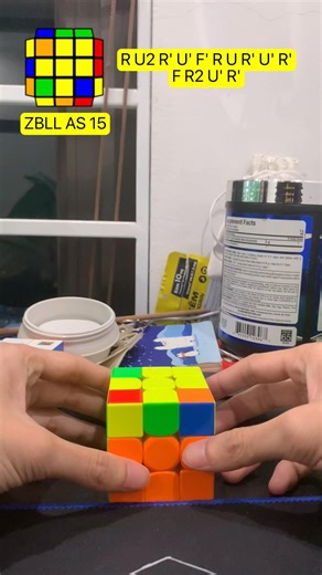 ZBLL tutorial #rubikscube #rubik #zbll #gan12 #shorts #shortvideo