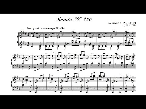 Scarlatti: Sonata in D major K 430 - Anthony di Bonaventura, 1972 - CSQ 2044