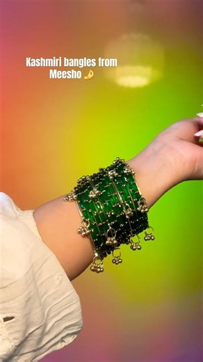 Meesho best finds ✨🤌 #kashmiribangles #glassbangles #meesho shopping