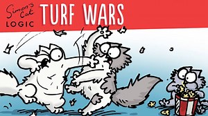 326K views · 6.8K reactions | NEW FILM! Simon's Cat Logic - Territorial Behaviour!   Watch our latest film to find out how your cats defend their territory (feat. Simon's Cat's nemesis - Jazz). | Simon's Cat | Facebook