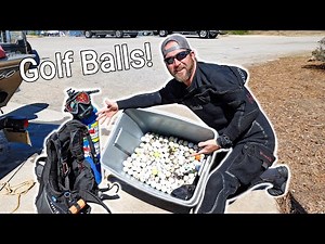 Scuba Diving For Lost Golf Balls To Make Some FAST Cash