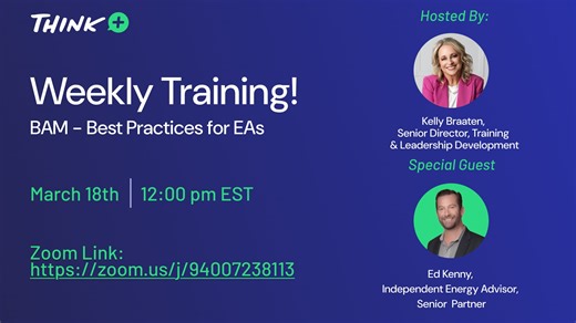 BAM - Best Practices for EA's