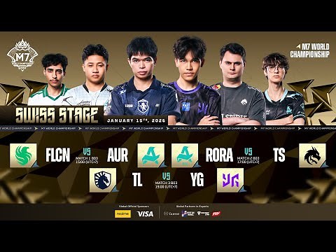 🔴 LIVE | SWISS STAGE DAY 5 | M7 World Championship | (ENG)