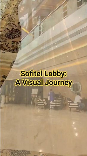 The Most Extravagant Hotel Lobbies (Walkthrough Tour) #sofitel #mumbai #raybanmeta #youtubeshorts