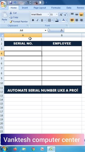 Excel functions and tricks | vanktesh computer center | #shorts