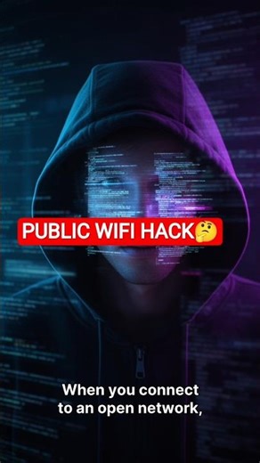 Dangerous Public Wi-Fi Trick Hackers Use ⚠️#ai#short #artificialintelligence #trending