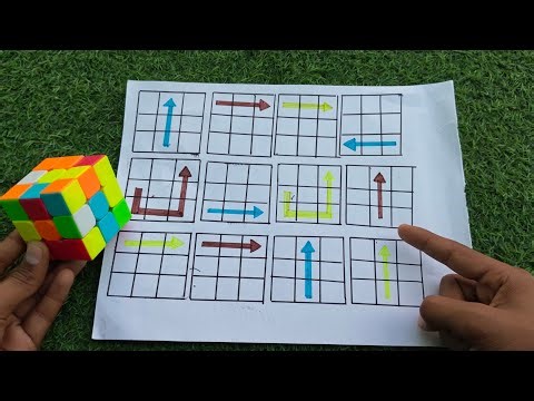 Easy Learn How To Solve A Rubik's Cube in 1 Minutes for Beginners