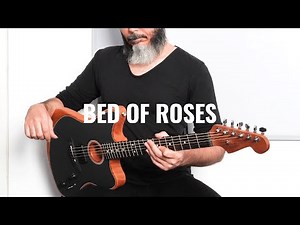 Bon Jovi - Bed of Roses - Acoustic Guitar Cover by Kfir Ochaion - Fender Acoustasonic Jazzmaster