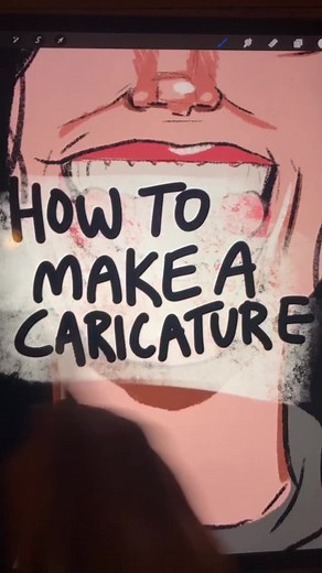 Creating Entertaining Caricatures in Procreate: A Digital Art Tutorial