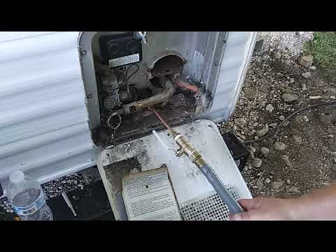 water heater flush wand DIY for rv campers make it yourself rv water heater flush