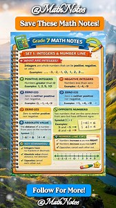 Remember These important Math Notes | Math Notes