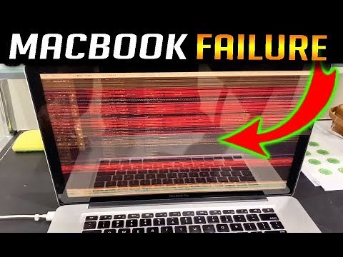 Macbook Pro Logic Board Failure | Frozen Screen Glitch | Fix | Repair