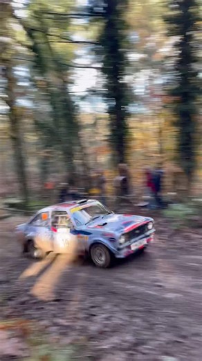 Quick Loud Ford Escort Rally Car Drifting at Wyedean Rally 2025 | #car #motorsport #rally