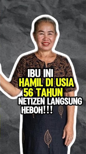 Pregnant at the age of 56, netizens have commented a lot