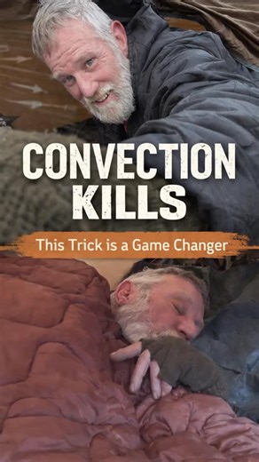 𝗗𝗮𝘃𝗲 𝗖𝗮𝗻𝘁𝗲𝗿𝗯𝘂𝗿𝘆 on Instagram: "Cold doesn’t kill you fast—moving air does. Most people lose heat at night because they don’t understand convection inside a shelter. This simple setup change stops airflow, traps warm air, and lets your insulation actually work—whether you’re camping, hunting, or dealing with an emergency overnight. This is one of the most overlooked survival skills, and once you see it, you’ll never set up the same way again. 👇 Watch closely. This one matters. #con