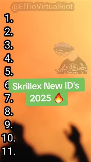 El Tío Virtual Riot on Instagram: "Skrillex New IDs 2025 #dubstep #skrillex #edm #techno #virtualriot"