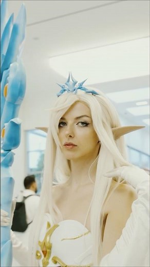 😍Beautiful Janna Cosplay😍 league of Legends at GamesCon